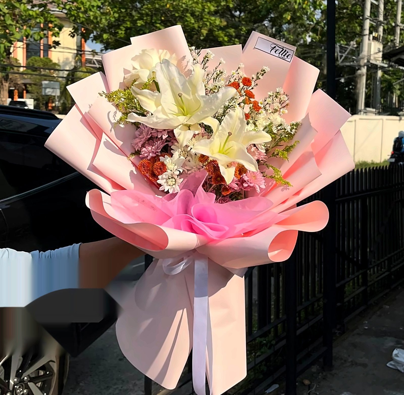 Pink Lily Bliss Bouquet