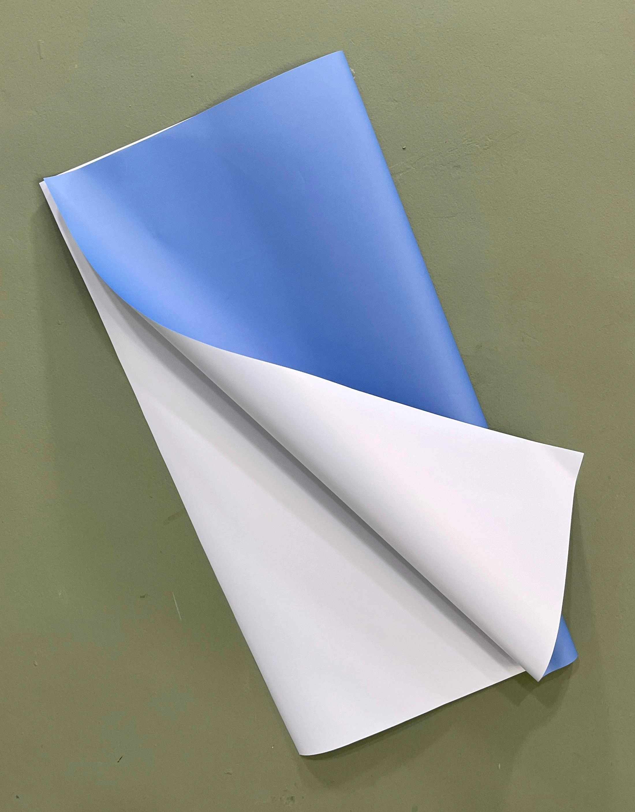 Wrap Biru Double Putih