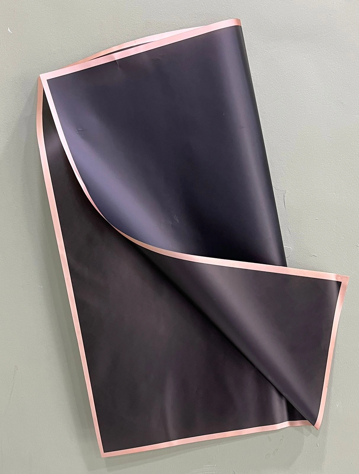 Wrap Hitam List Pink